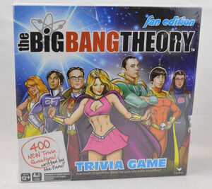 The Big Bang Theory Trivia Card Game Board Game Cardinal Games Unopened